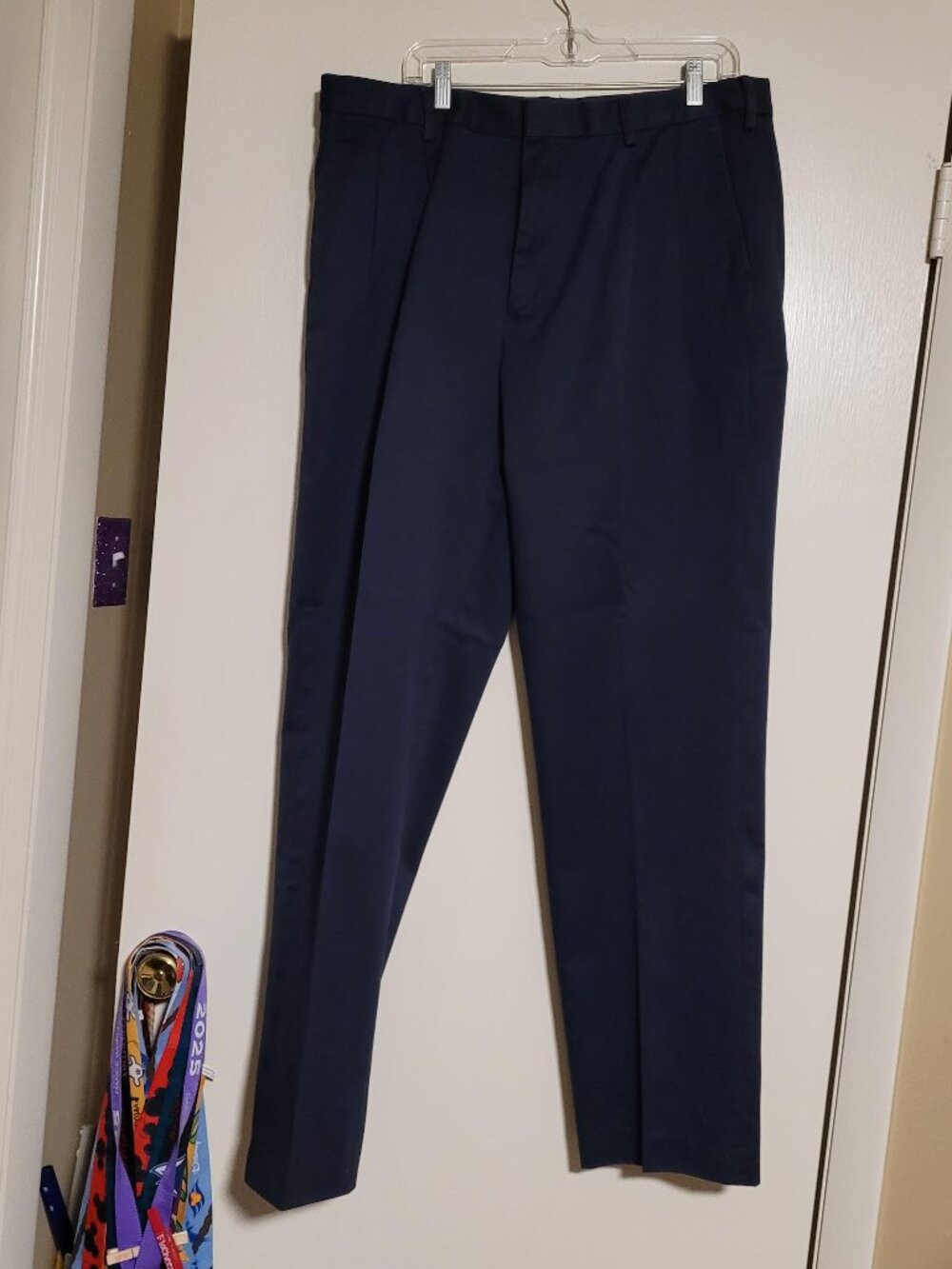 Men's Lands Ends Traditional Fit Pants, Size 38 Long